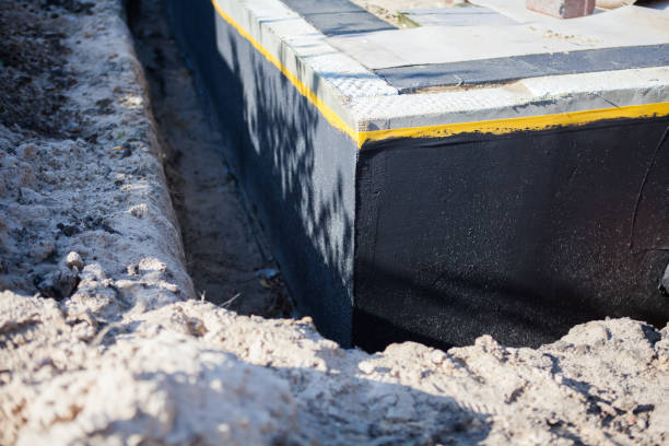 SJ Waterproofing Pros completing home waterproofing near Webster, IN